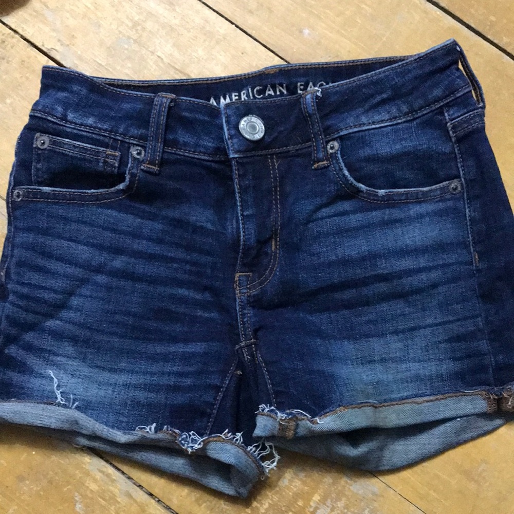 american eagle jean shorts